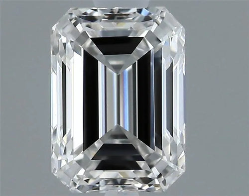 0.53ct Emerald Natural Diamond (Colour F, Clarity IF, GIA Certified)