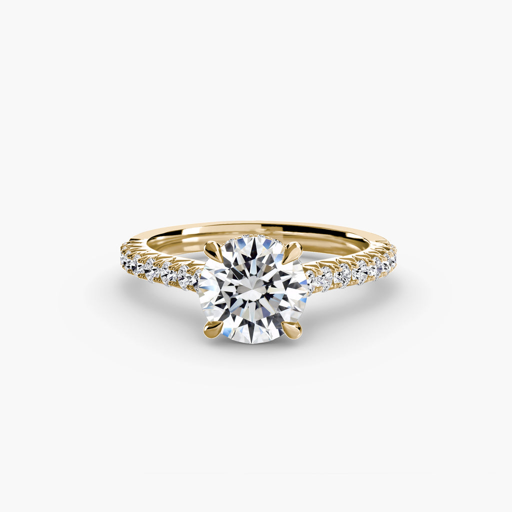 Solitaire with Pavé 5